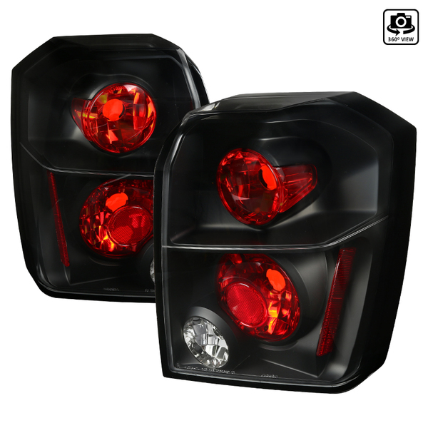 Spec-D Tuning 07-12 Dodge Caliber Altezza Tail Light Black LT-CAL06JM-TM